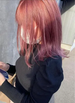 ミディアム カラー 💐ナチュラルヘア Kroda💐のヘアスタイル