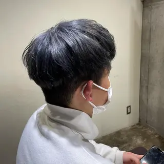 ショート カラー ヘアアレンジ メンズ ボブヘアカット Rikapi❤️のヘアスタイル