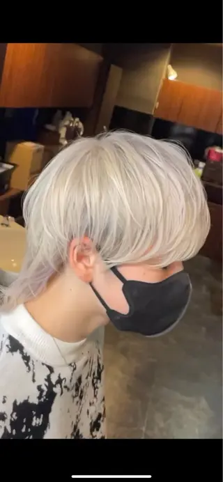 ショート ＆so.所属・SENA/ハイトーン /コーンロウのヘアスタイル