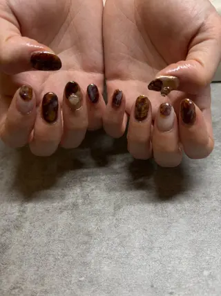 ネイル 【新宿三丁目】 もえNoël🎨🤍のネイルデザイン