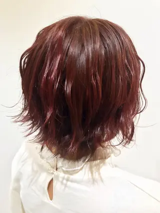 ショート カラー 由比藤理子 ブリーチカラー🌈のヘアスタイル