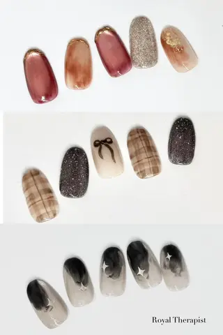 ネイル 【山岡】 ロイヤル•セラピストのネイルデザイン