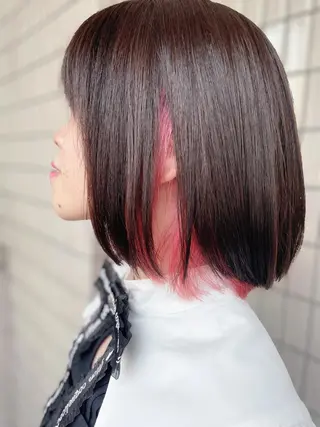 ショート Matina hair所属・原 千景のヘアスタイル