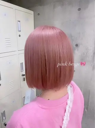 ショート カラー ヘアアレンジ メンズ のん🎀ハイトーン/ レイヤーカット🐳のヘアスタイル