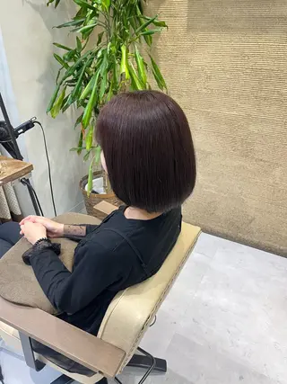 カラー 🫧松尾彩舞樹🫧 アレンジ/艶カラー✨のヘアスタイル