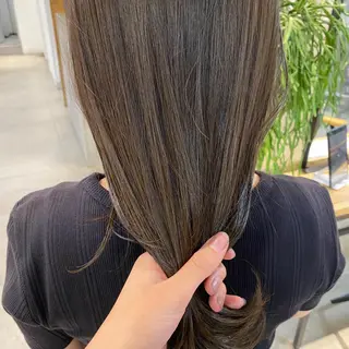 セミロング カラー 縮毛矯正/カラー ✨️Mariamuのヘアスタイル