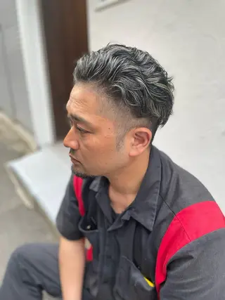 ショート カラー メンズ TETISS所属・💈メンズハイライト 南谷💈のヘアスタイル