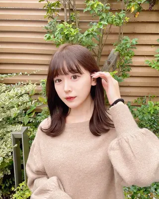 ミディアム ヘアアレンジ silk-lei🌈 川井雄太のヘアスタイル