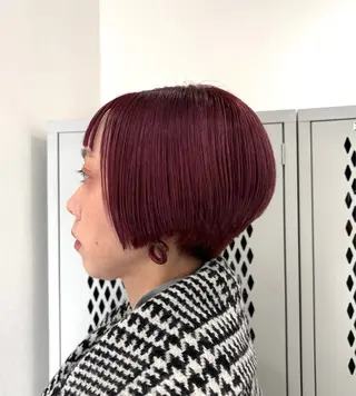 ショート カラー ヘアアレンジ 💝似合わせカット& カラーＵｒｕｎａ💝のヘアスタイル