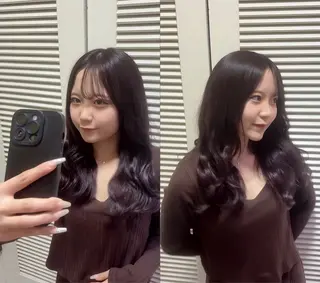 ロング カラー 草津美容室🪽 Coconeのヘアスタイル