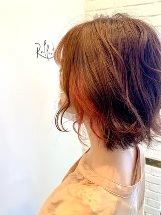ショート カラー Rapport ラポールのヘアスタイル