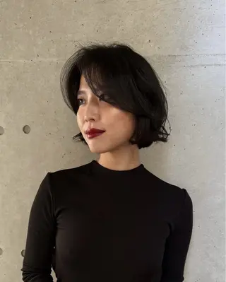 ショート カラー Leverage広尾所属・上質で綺麗な白髪染め 🌿透明感カラーのヘアスタイル