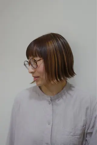 ショート カラー ヘアアレンジ Lulux Hair Salon所属・木村 楓羽歌のヘアスタイル