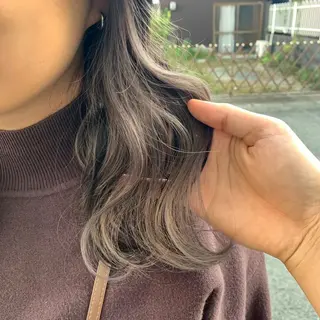 ミディアム カラー le. pidorgeのヘアスタイル