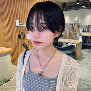 ショート カラー ANY所属・透明感カラー sayaᯓ★のヘアスタイル