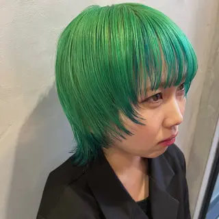 ミディアム カラー Ryo リョウのヘアスタイル