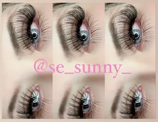 マツエク・マツパ SESUNNY セサ二ー　SAYAのマツエク・マツパデザイン