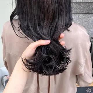 ロング カラー あ あのヘアスタイル