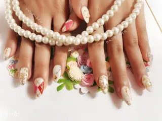 ネイル ラベンダー💖日暮里 ルル💖ネイルのネイルデザイン