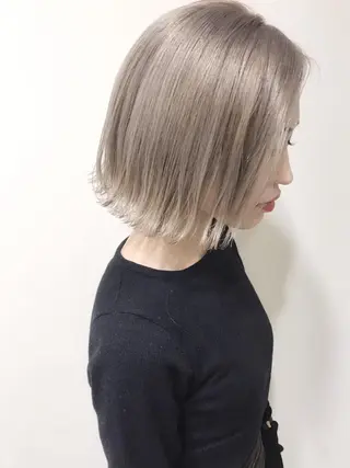 ショート カラー Hair mission【ヘアーミッション】心斎橋所属・エクステ／レイヤー 落合/心斎橋のヘアスタイル