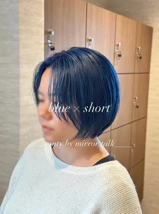 ショート 森 千風優のヘアスタイル