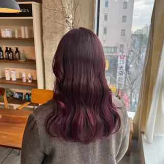 セミロング カラー theBRIDGE/ 神谷ゆうなのヘアスタイル