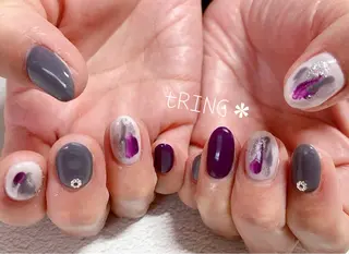 ネイル tRING＊ しいの木台のネイルデザイン
