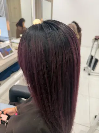 カラー 韓国風🇰🇷 MAAYAのヘアスタイル