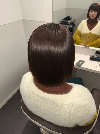 ショート Wisteria所属・美髪特化✨ 伊織✨縮毛矯正✨のヘアスタイル