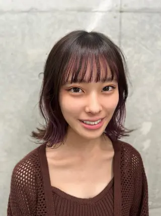 ミディアム 💚Forest Mirror💚のヘアスタイル