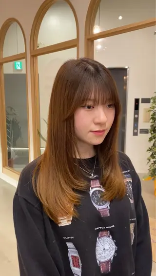 ロング sanae /透明感カラーのヘアスタイル