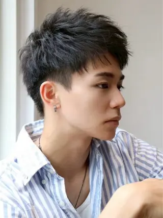 ショート 【公式】Men's salonLUCEYのヘアスタイル