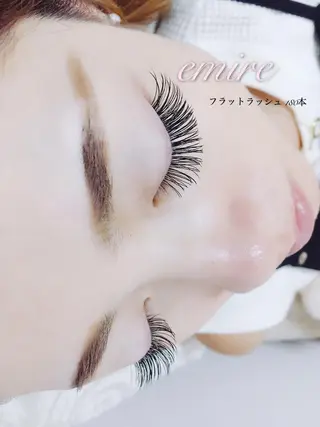 マツエク・マツパ emire ビューティーサロンのマツエク・マツパデザイン