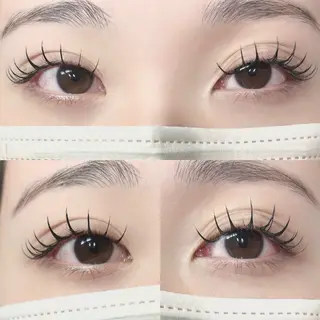 マツエク・マツパ sol cocoroのマツエク・マツパデザイン