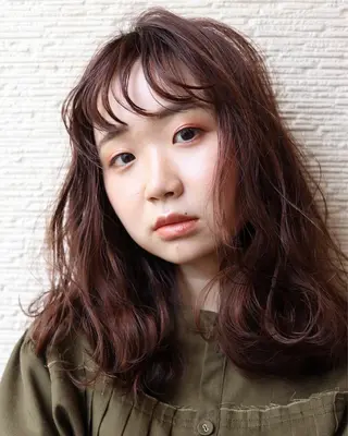 セミロング 村瀬 浩司のヘアスタイル