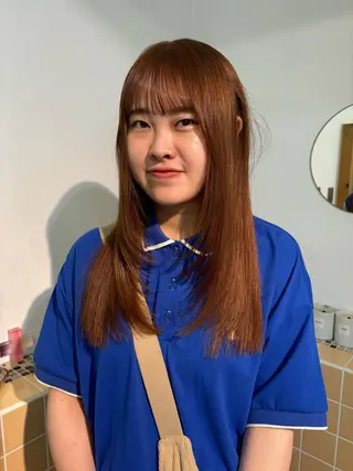 ロング カラー sakura🌸 レイヤー/韓国ヘアのヘアスタイル