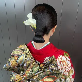 ヘアアレンジ mio 🍒レイヤーカットのヘアスタイル