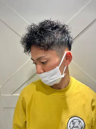 ショート メンズ 小倉 聖也のヘアスタイル