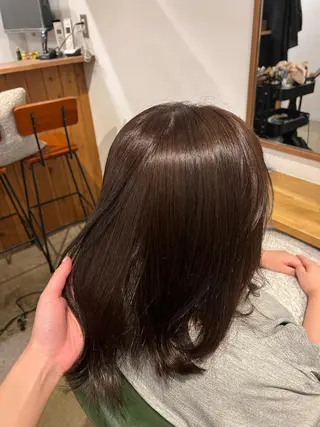 ミディアム AmiLi HONOKAのヘアスタイル