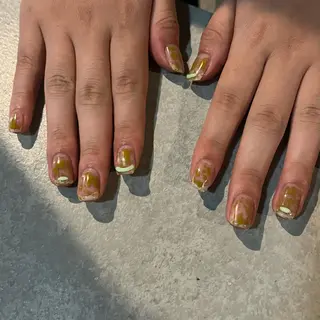 ネイル 🤎Two ERI🤎のネイルデザイン