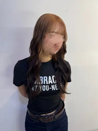 ロング SEAM所属・詩音 ／札幌美容師のヘアスタイル