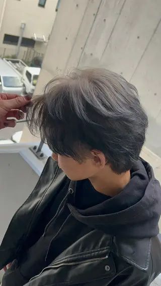 ロング カラー エフェクトブリーチ/ レイヤーカット/翔のヘアスタイル