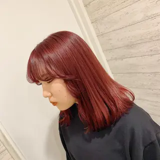 ミディアム カラー GO TODAY SHAiRE SALON 町田店所属・🫧大森 知夏🫧のヘアスタイル