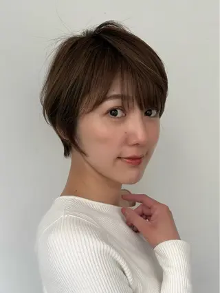 ショート 大人美人ショート 杉浦主馬のヘアスタイル