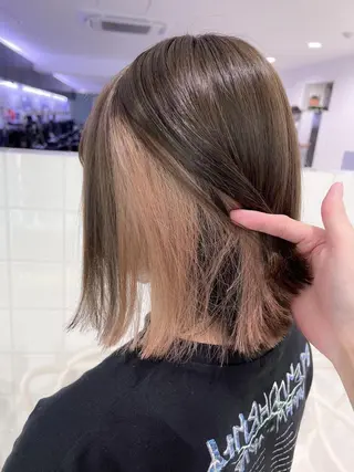 セミロング 韓国スタイル🇰🇷 トレンドレイヤー🪡のヘアスタイル