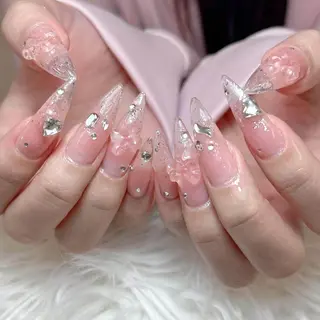 ネイル ANH ゴテゴテネイルのネイルデザイン