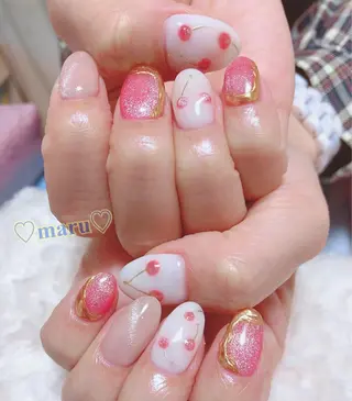 ネイル まるみ ♡のネイルデザイン