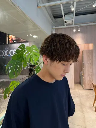パーマ メンズ OXCREATION /ユウキのヘアスタイル