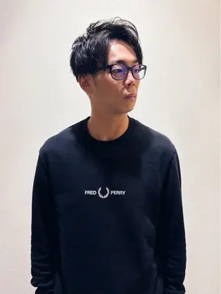 ショート メンズ ARCHE南堀江所属・ARCHE南堀江 MENS専用のヘアスタイル