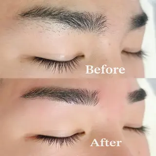 メンズ アイブロウ GALN 🎀 yumi パリエクのマツエク・マツパデザイン